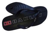 Chinelo Oakley Preto e Branco