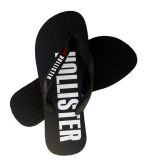 Chinelo Hollister Preto e Branco